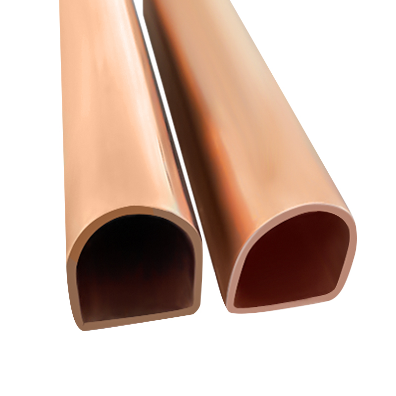 Tubo de cobre de formato especial